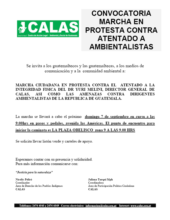 convocatoria