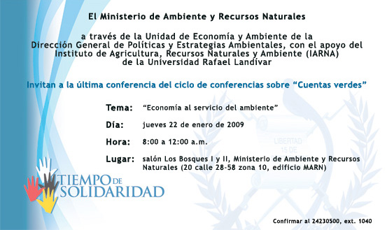 Invitación MARN