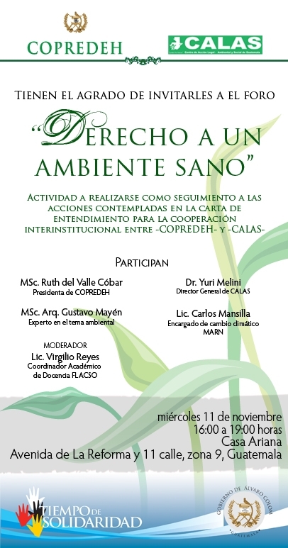 Foro agua