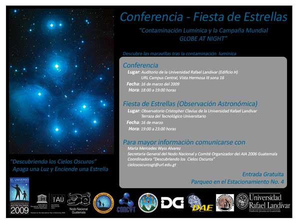 Conferencia fiesta de estrellas